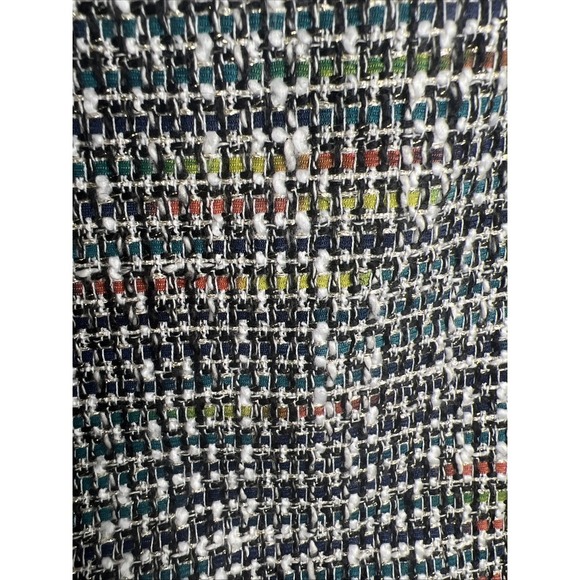 LOFT Tweed Zipper Detail A-Line Skirt Size 10 - Picture 3 of 8